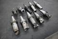CT40 Taper Tool Holders, Assorted Collet Holders and Insert Milling Cutters- Auction Item