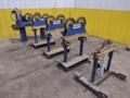 6,000 LB PANDJIRIS MODEL PIPER 3 TANK TURNING ROLLS, DRIVE &amp; IDLERS, 110V : YOBRO 24750