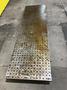 102" X 30" X 2" DRILLED &amp; TAPPED STEEL LAYOUT PLATE: STOCK #18318