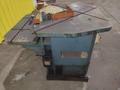 8" X 8" X 1/8" AMADA MODEL #CSW-220 DUAL HEAD CORNER NOTCHER &amp; COPER: STOCK #10339