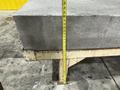 72" X 48" X 12" RAHN GRAY GRANITE PRECISION SURFACE INSPECTION PLATE: STOCK 16094