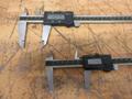 Mitutoyo (2pcs) ABSOLUTE Digimatic, (1) 6" Digital Caliper and (1) 12" Digital Caliper- Auction Item