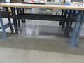 Work Bench, Wood Top, Metal Legs- Auction Item