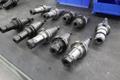 CT40 Taper Tool Holders: (9) Er20 Collet Holders, (1) Nikken SKN-16B Collet Holder- Auction Item