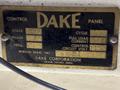 75 TON DAKE MODEL #18-558 HYDRAULIC 4-POST PRESS,  23" STROKE: YOBRO #24084