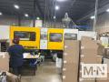 500 TON 63 OZ TOSHIBA MODEL ISGS500V10-27B  INJECTION MOLDING MACHINE MFG 1999