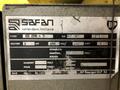 10" X 10" X 1/8" SAFAN MODEL #CN-250X3 HYDRAULIC NOTCHER: STOCK #19215