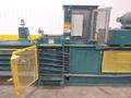 24" X 36" X 96" LONG AMERICAN MODEL #10447 HYDRAULIC HORIZONTAL BALER: YOBRO #24745