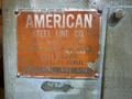4,000 LBS x 20" AMERICAN STEEL LINE MODEL #60 DOUBLE END PULL OFF UNCOILER COIL REEL: STOCK #23066