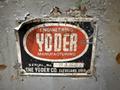 36”  YODER MODEL #M3 POWERED SLITTING HEAD w/ POWERED FEED &amp; HOLD DOWN ROLLS : STOCK #22953