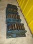 (4) 15 TON HILLMAN ROLLER TYPE MODEL #15-0T NARROW MACHINE SKATES: STOCK #23001
