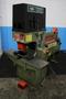 4" X 4" X 3/8" METAL MUNCHER HYDRAULIC IRONWORKER:  STOCK #75682