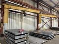 2 TON X 12' GORBEL WALL MOUNTED JIB CRANE W/ 2 TON YALE POWERED HOIST: STOCK #19135