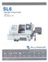 Milltronics Model SL6 CNC Turning Center, New 2012.