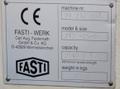 8' x 1/4" FASTI UNIVERSAL CNC FOLDING MACHINE MODEL 212-25-6