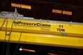 11 TON X 38' PROSERV SINGLE LEG POWERED GANTRY CRANE, NEW 2015: YOBRO #24061