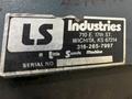 30" x 68" LS INDUSTRIES SHOT BLAST MACHINE WITH DUST COLLECTOR, FOR PROPANE TANKS: STOCK #22767