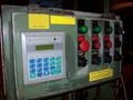 2" MODERN MODEL 2-K CUT OFF MACHINE WITH 20'AUTOMATIC BAR FEEDER ,PLC CONTROLS, REBUILT UPDATE BY MODERN 1994