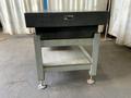 36" X 72" PRATT AND WHITNEY BLACK GRANITE SURFACE PLATE W/ STAND: STOCK #81387