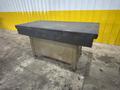 36&quot; X 72&quot; X 9&quot; THICK BLACK GRANITE SURFACE PLATE WITH STAND: STOCK #23490