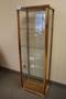 Glass Shelving Display Case with Lock and Key- Auction Item