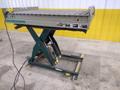 3800 LB X 57" X 42" SOUTHWORTH MODEL #LS4-36 ROLLER TOP HYDRAULIC LIFT TABLE: STOCK #20881