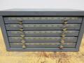 Huot 5-Drawer Metric Drill Index 1MM-6.9MM, No Contents- Auction Item