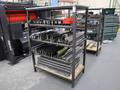 Amada Press Brake Dies, and Lower Die Holders on Welded Steel Shelving- Auction Item