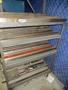 Press Brake Dies - Large Assortment on Cart w Casters- Auction Item