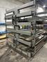 Steel Storage Systems “Spacesaver” Model 5T-2G-36R-12'’ Roll-Out Cantilever Rack System