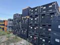 48 x 45 x 34 – 2,500 LBS. COLLAPSIBLE BULK PLASTIC CONTAINERS (QTY 40)