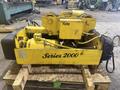 5 TON YALE PATRIOT SERIES 2000 UNDERHUNG CRANE HOIST WITH POWER TROLLEY : YOBRO #25281