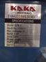 1.5" to 3" KAKA EXHAUST MODEL #EPB-3 HYDRAULIC PIPE / EXHAUST BENDER: YOBRO #25799