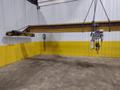 3 / 5 TON X 30' NORTH AMERICAN SINGLE GIRDER TOP RUNNING OVERHEAD BRIDGE CRANE &amp; COFFING HOIST: YOBRO #25275