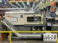 200 TON 3.4 OZ  X 2.3 OZ NISSEI MODEL DC200 2-COLOR INJECTION MOLDING MACHINE MFG 2004