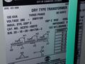 MGM 100 KVA TRANSFORMER  -  AC370-K0272