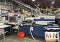 230 TON 14 OZ VAN DORN INJECTION MOLDING MACHINE MODEL 230HT MFG NEW IN 2001