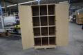 Wood Large 2 Door Multi Slot Cabinets (2pcs) Matched Pair- Auction Item