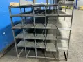 FIVE 60“X120” SHELVES, VARYING HEIGHTS SHELVING UNIT