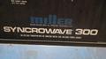 MILLER SYNCROWAVE 300 WELDER AND COOLER USED