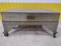 72&quot; X 48&quot; X 12&quot; RAHN GRANITE SURFACE PLATE ON TABLE W/ CASTERS : STOCK 20059