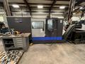Hwacheon Hi Tech 450B CNC Lathe, 2013- Fanuc Control, Chip Conveyor