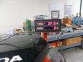 .236 x 8.66 x 8.66 Amada Hydraulic Power Notcher Model CSHW-220