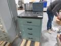 Metal 4 Drawer Cabinet with Laminate Top and (2) Multibin Organizers- Auction Item