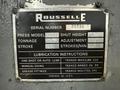 100 TON ROUSSELLE MODEL #10K60 GAP FRAME STAMPING PRESS 6&quot; STROKE: STOCK #23649