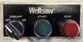 10" x 16" Wellsaw Horizontal Band Saw 1016, 50-275 FPM, 1" Blade, Coolant, Reconditioned