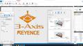 Keyence MD-X1020 3-Axis YVO4 Laser Marking/Vision System, 2017