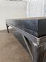 124&quot; X 50&quot; STEEL DRILLED &amp; TAPPED LAYOUT TABLE W/ STAND. STOCK # 0667025.