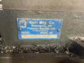 KURT MFG. CO. 6” PRECISION MACHINE VISE ON RISER BLOCK  -  D675