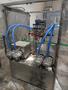 Liquid Filling Line with Automatic 4 Nozzle Servo Gear Pump Filler, Lid Presser, Labeler, Turntables, and Conveyors, 2024